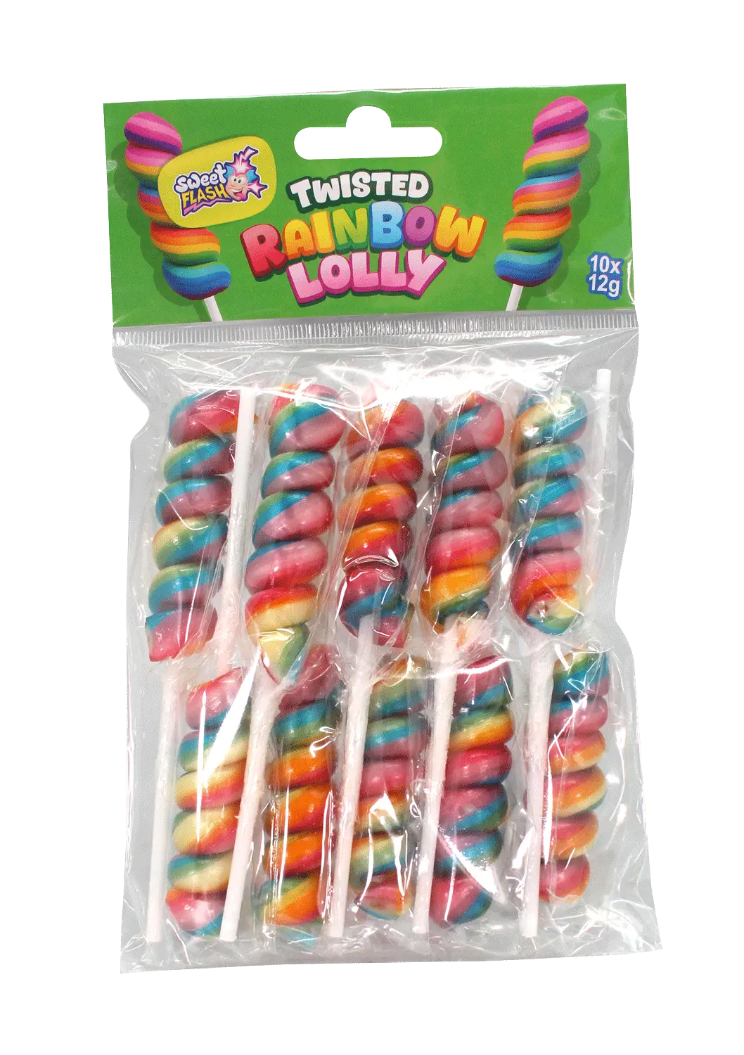 Rainbow Twist Lolly Headerbag