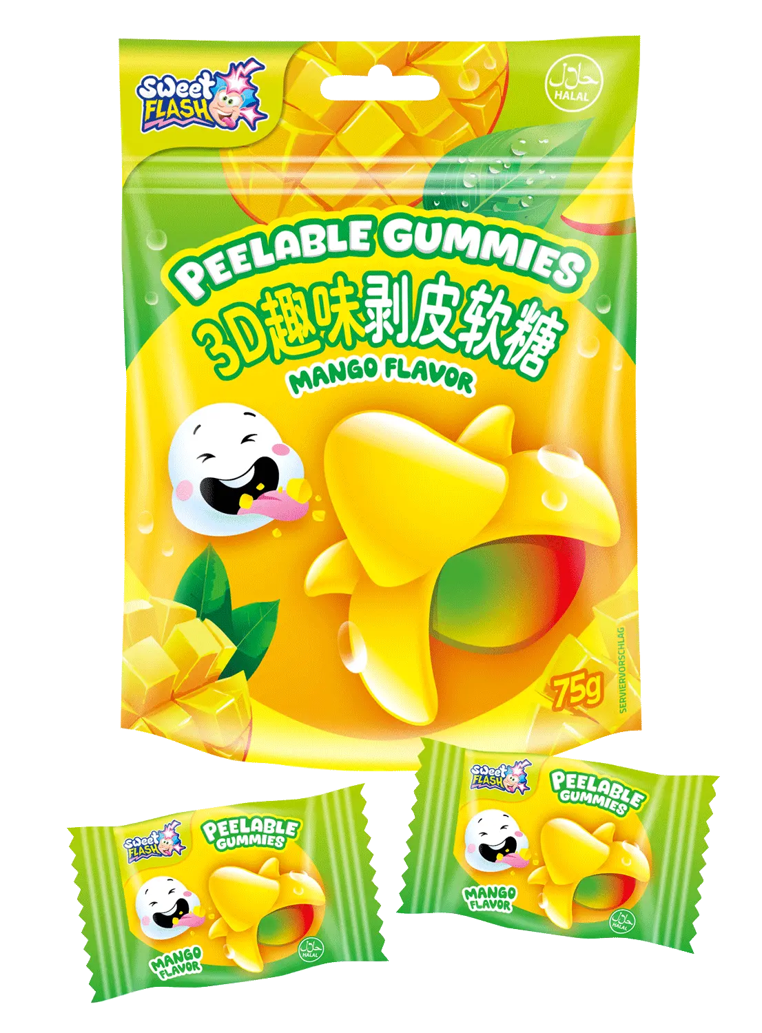 Peelable Gummies Mango