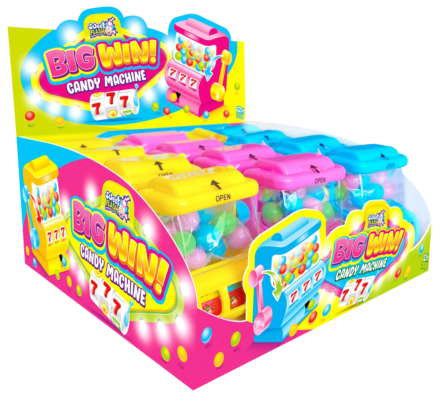 Big Win Candy Machine: mini máquina de chuches