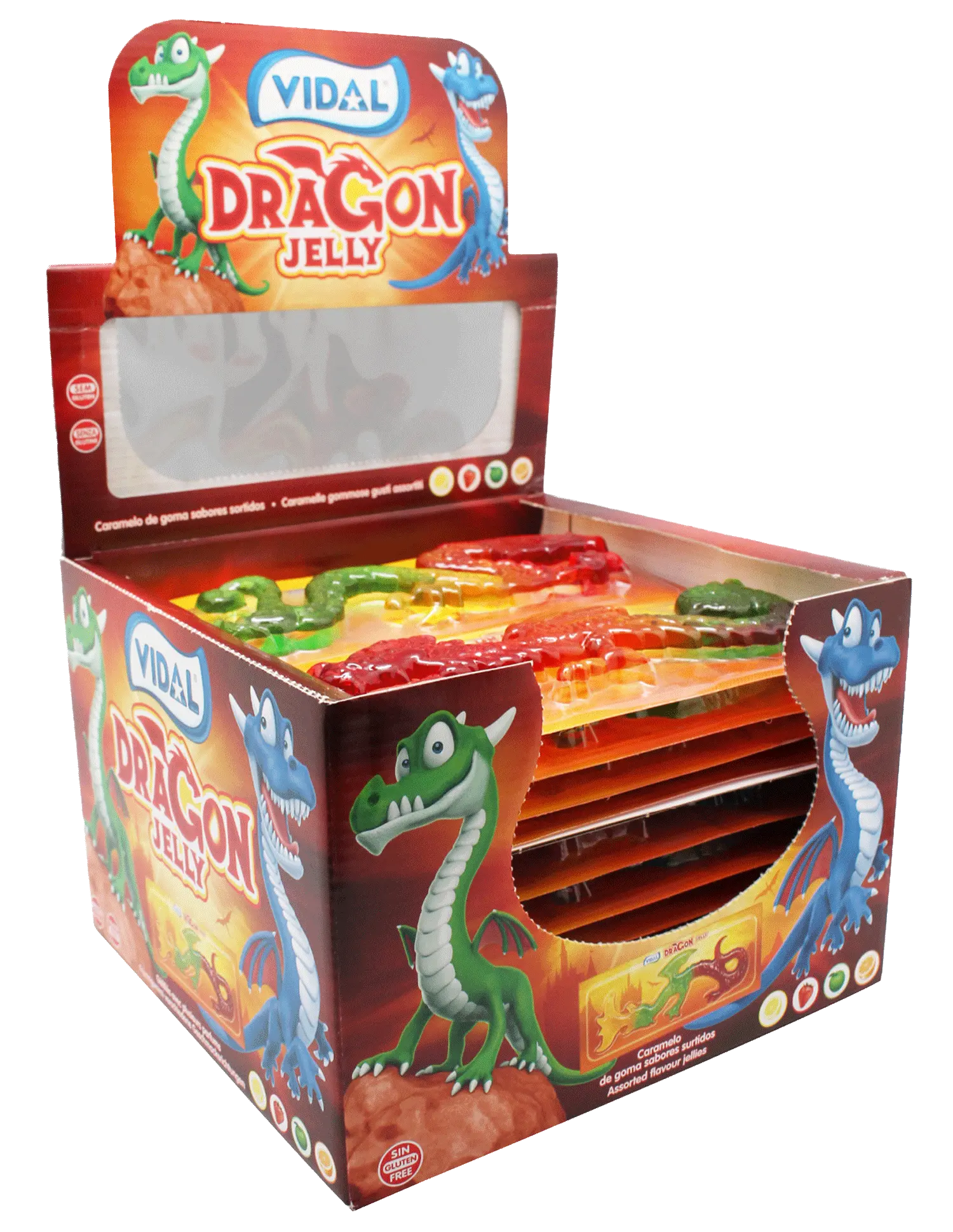 Vidal Dragon Jelly – gominolas 66 g
