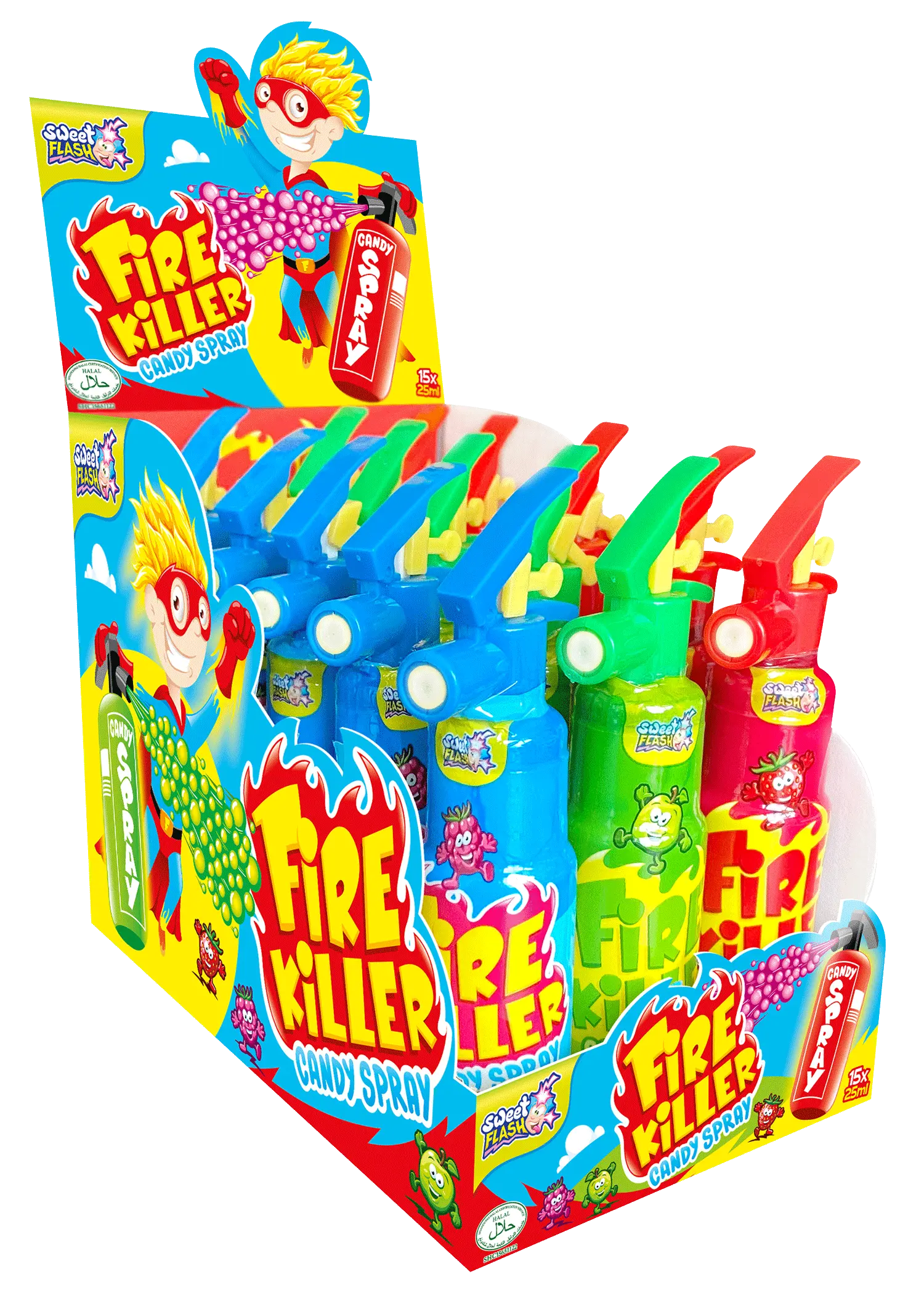 Fire Killer : spray bonbon liquide, 25 ml