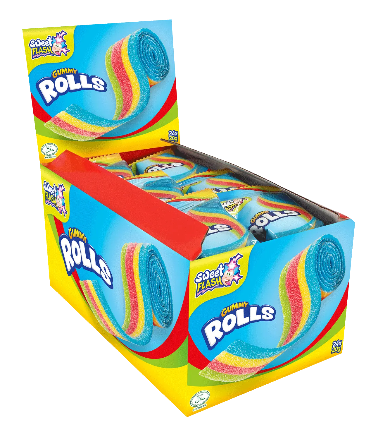 Gummy Rolls – rotelle gommose da srotolare, 20 g