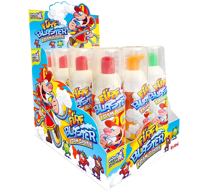 Fire Blaster: spray di caramella in schiuma, 40 ml