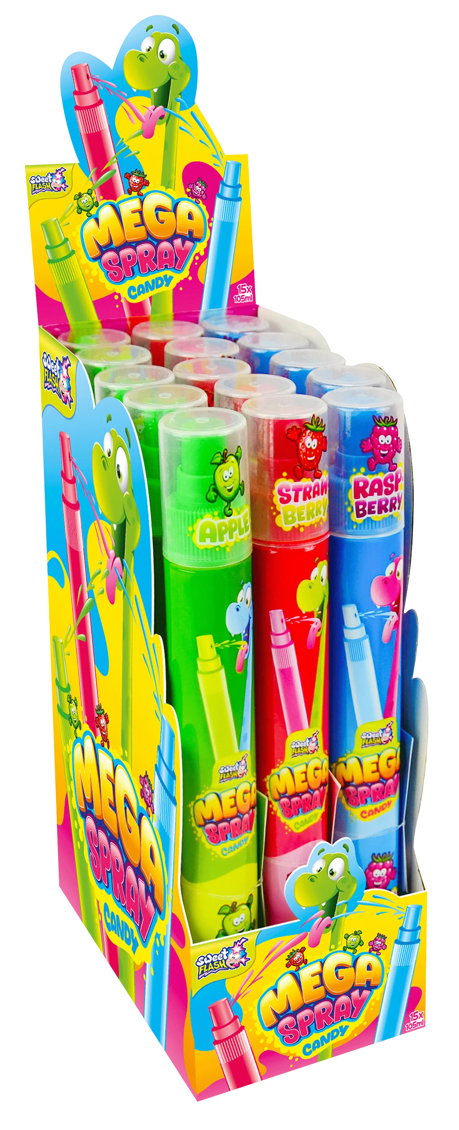 Mega Spray – caramella spray alla frutta 105 ml