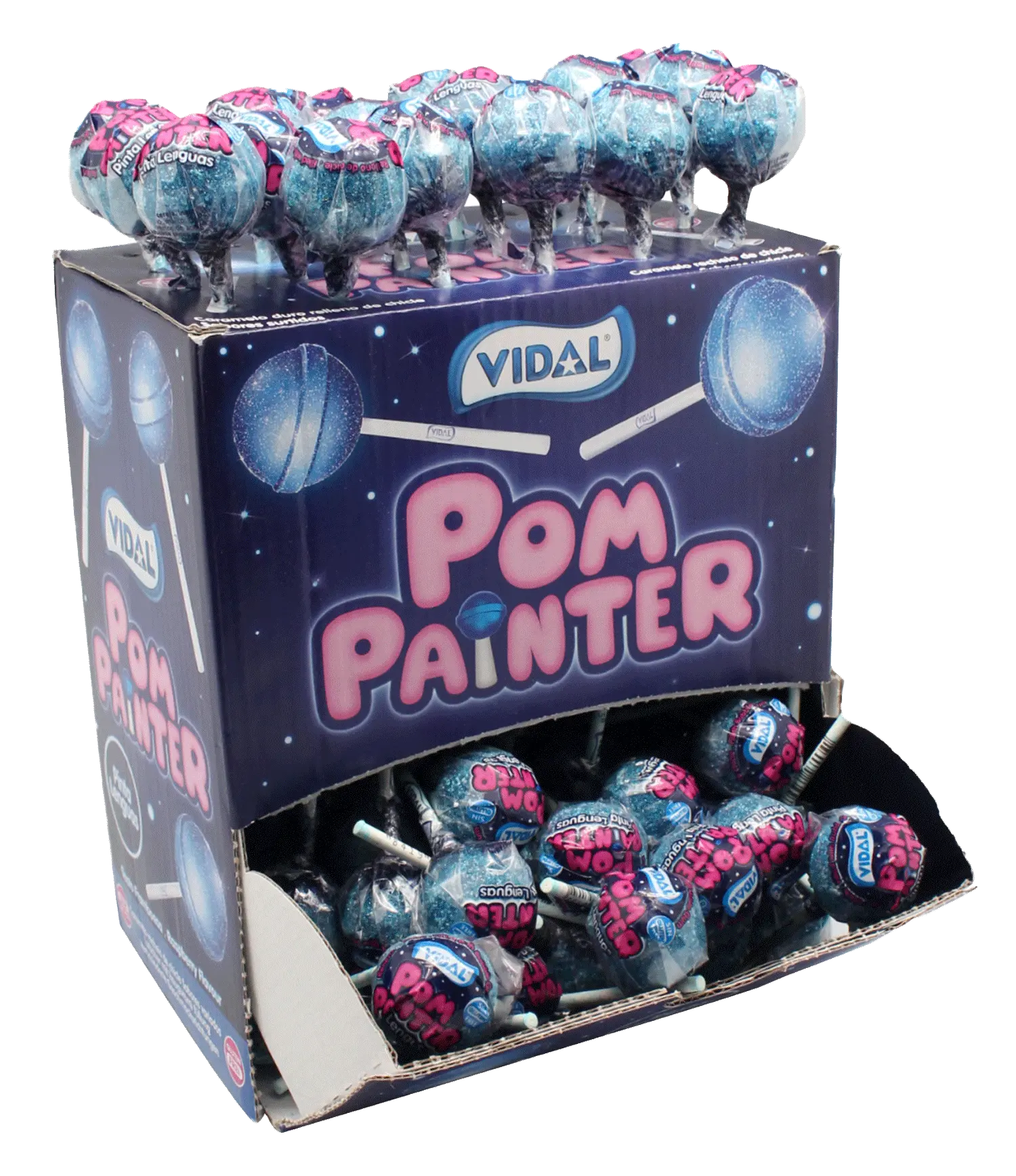 Vidal Pom Painter: lecca lecca effetto colore, 17,5 g