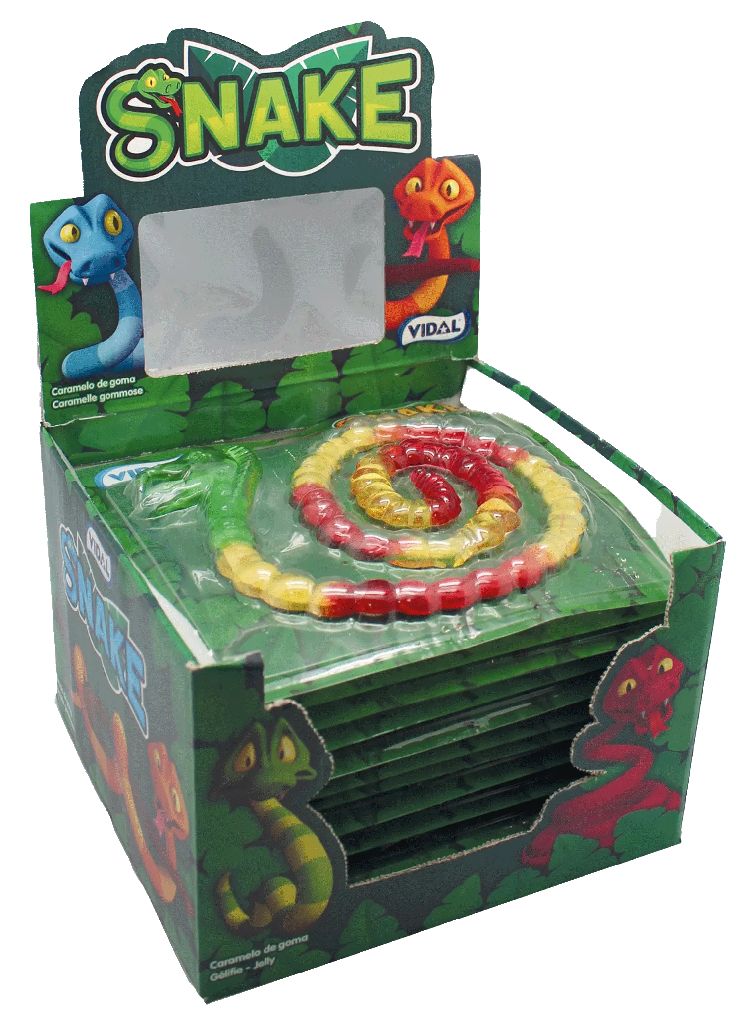 Vidal Snake: caramelle gommose serpente, 66 g