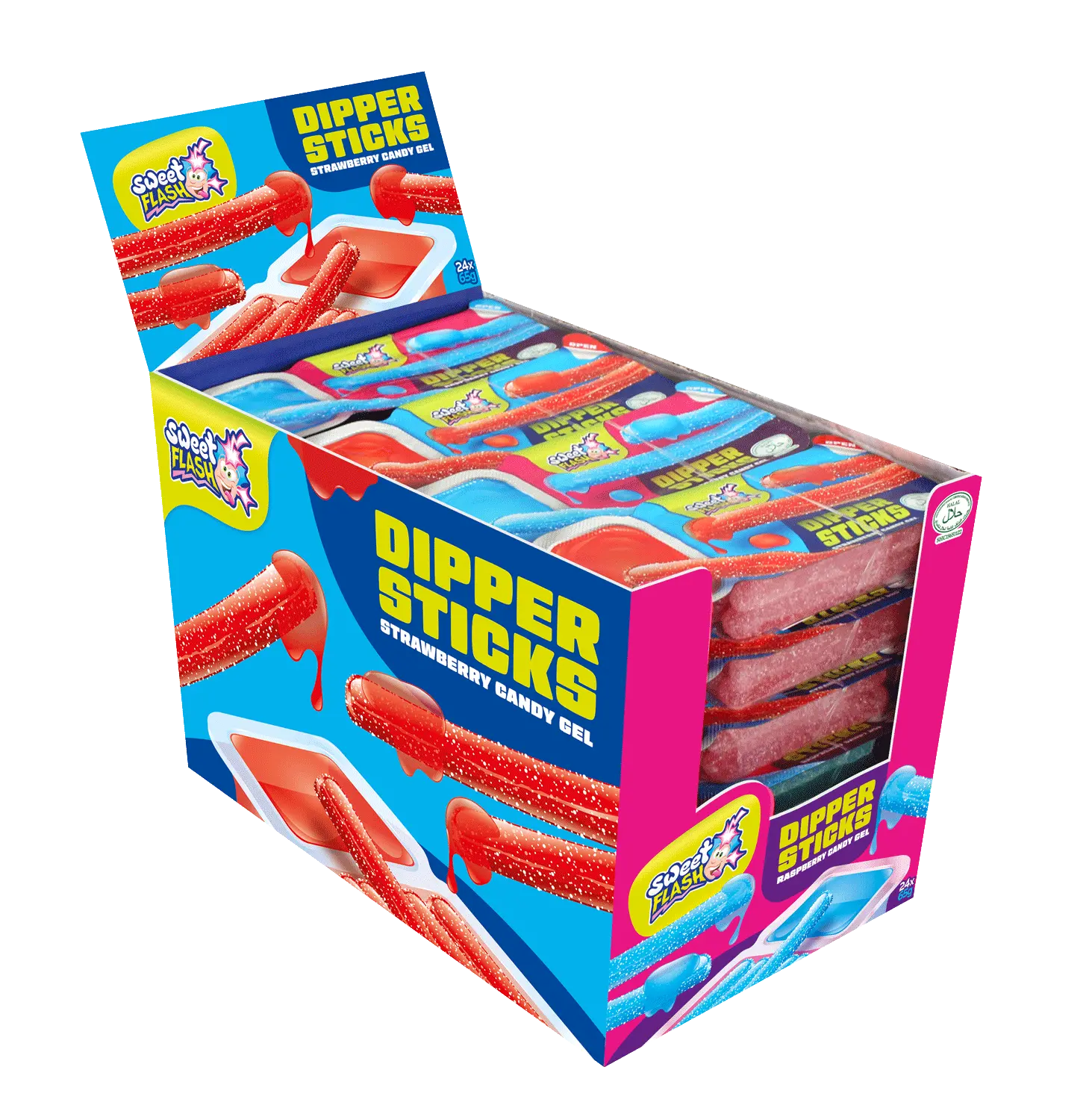 Dipper Sticks: bastoncini + gel da intingere, 65 g